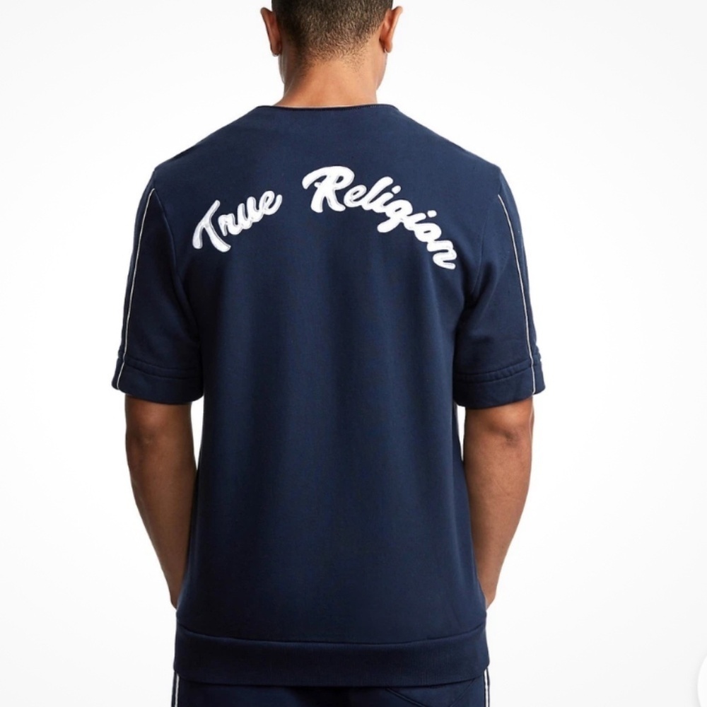 True Religion Zip Up Active Top Sweatshirt Men's Size Small